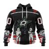 Personalized NHL Detroit Red Wings Special Star Wars Design May The 4th Be With You Hoodie