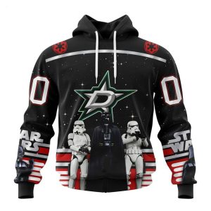 Personalized NHL Dallas Stars Special Star Wars Design May The 4th Be With You Hoodie