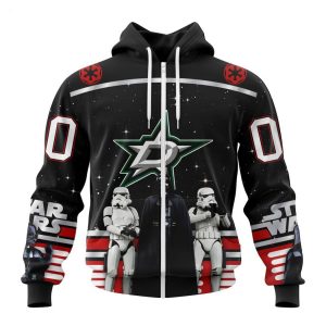 Personalized NHL Dallas Stars Special Star Wars Design May The 4th Be With You Hoodie