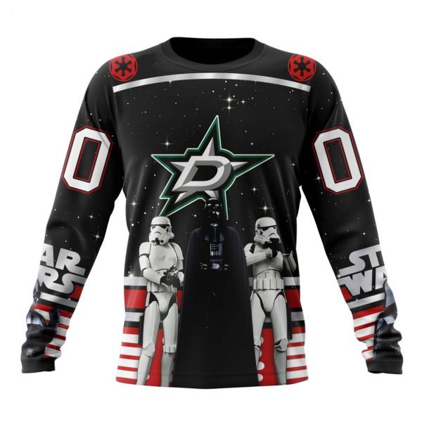 Personalized NHL Dallas Stars Special Star Wars Design May The 4th Be With You Hoodie