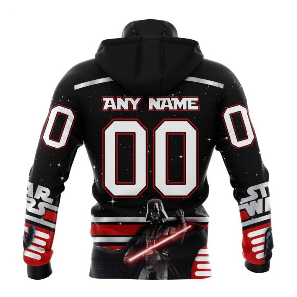 Personalized NHL Edmonton Oilers Special Star Wars Design May The 4th Be With You Hoodie