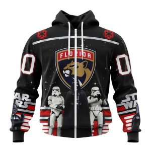 Personalized NHL Florida Panthers Special Star Wars Design May The 4th Be With You Hoodie