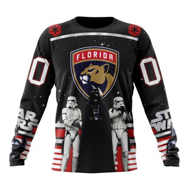 Personalized NHL Florida Panthers Special Star Wars Design May The 4th Be With You Hoodie
