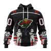 Personalized NHL Los Angeles Kings Special Star Wars Design May The 4th Be With You Hoodie