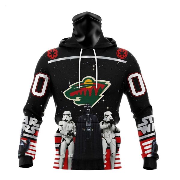 Personalized NHL Minnesota Wild Special Star Wars Design May The 4th Be With You Hoodie