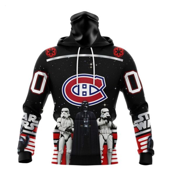 Personalized NHL Montreal Canadiens Special Star Wars Design May The 4th Be With You Hoodie