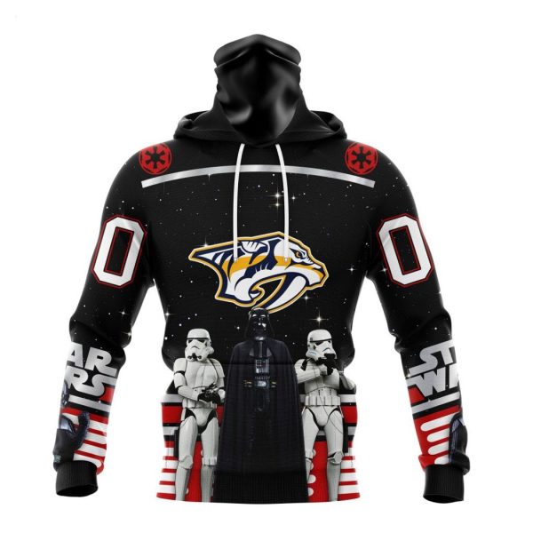 Personalized NHL Nashville Predators Special Star Wars Design May The 4th Be With You Hoodie