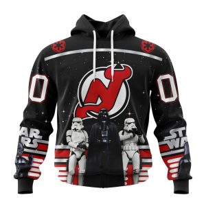 Personalized NHL New Jersey Devils Special Star Wars Design May The 4th Be With You Hoodie