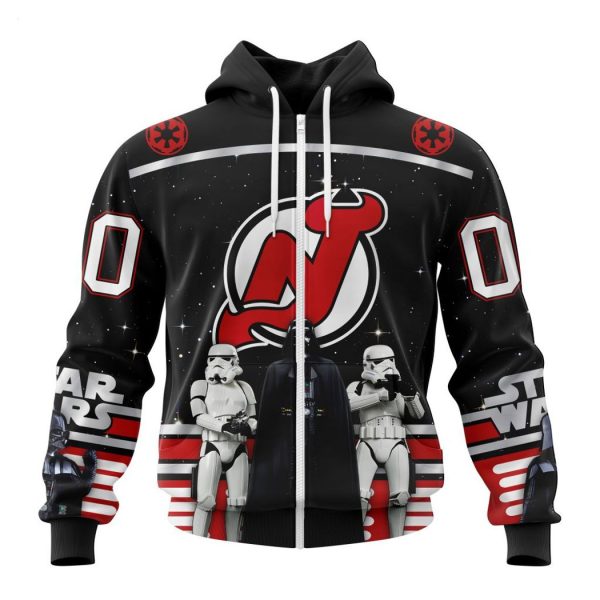 Personalized NHL New Jersey Devils Special Star Wars Design May The 4th Be With You Hoodie