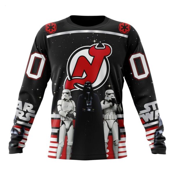 Personalized NHL New Jersey Devils Special Star Wars Design May The 4th Be With You Hoodie