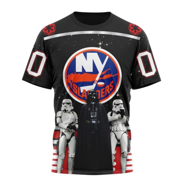 Personalized NHL New York Islanders Special Star Wars Design May The 4th Be With You Hoodie