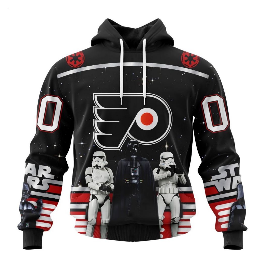 NHL Philadelphia Flyers Mix Jersey Custom Personalized Hoodie T