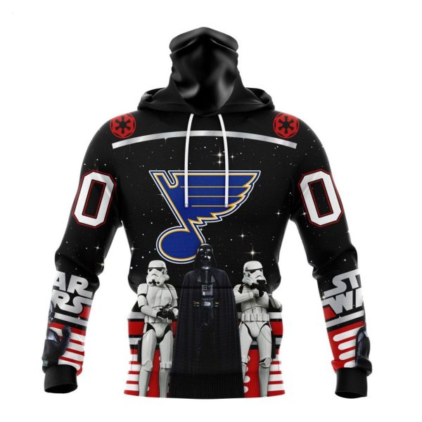 Personalized NHL St. Louis Blues Special Star Wars Design May The 4th Be With You Hoodie