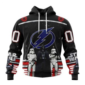 Personalized NHL Tampa Bay Lightning Special Star Wars Design May The 4th Be With You Hoodie