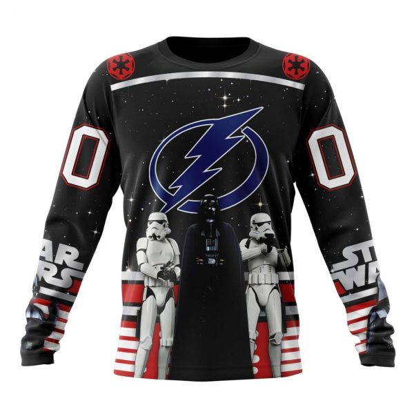 Personalized NHL Tampa Bay Lightning Special Star Wars Design May The 4th Be With You Hoodie