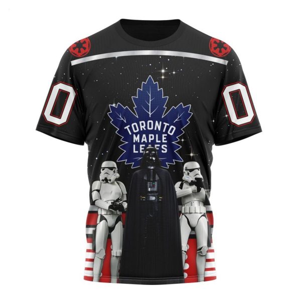 Personalized NHL Toronto Maple Leafs Special Star Wars Design May The 4th Be With You Hoodie