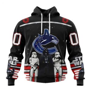 Personalized NHL Vancouver Canucks Special Star Wars Design May The 4th Be With You Hoodie