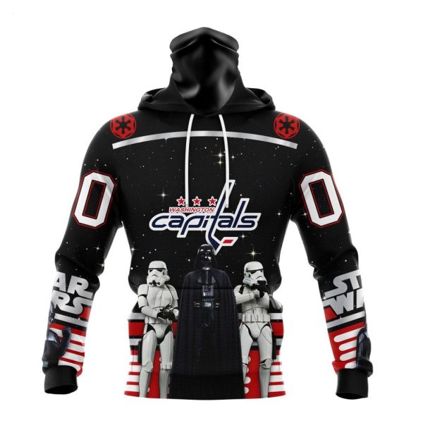 Personalized NHL Washington Capitals Special Star Wars Design May The 4th Be With You Hoodie
