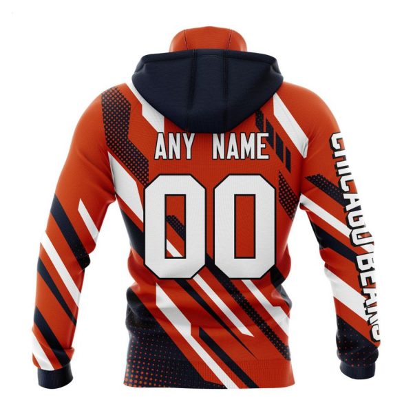 Personalized NFL Chicago Bears Special MotoCross Concept Hoodie