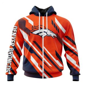 Personalized NFL Denver Broncos Special MotoCross Concept Hoodie