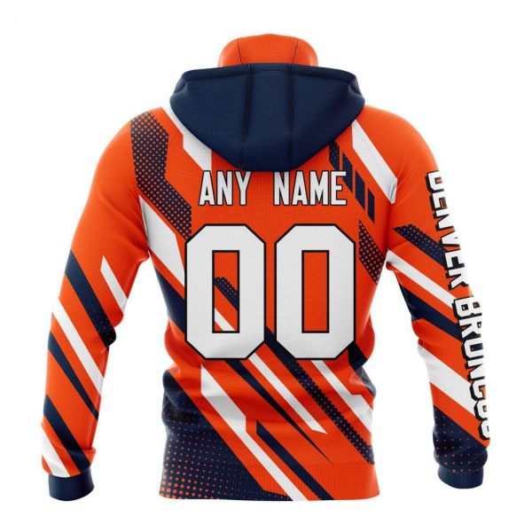 Personalized NFL Denver Broncos Special MotoCross Concept Hoodie