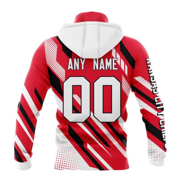 Personalized NFL Kansas City Chiefs Special MotoCross Concept Hoodie