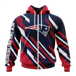 Personalized NFL New England Patriots Special MotoCross Concept Hoodie