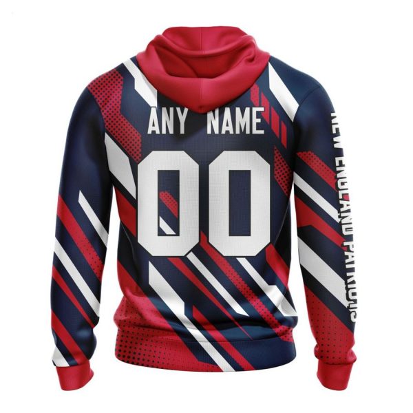 Personalized NFL New England Patriots Special MotoCross Concept Hoodie