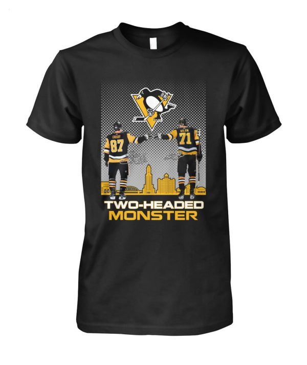 LIMITED EDITION Crosby And Malkin Two-headed Monster T-Shirt