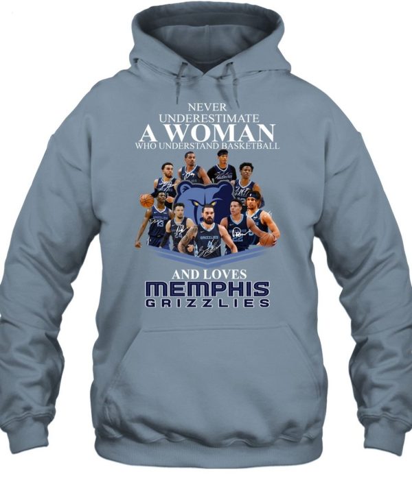 LIMITED EDITION Never Underestimate A Woman Who Understands Basketball And Loves Memphis Grizzlies T-Shirt