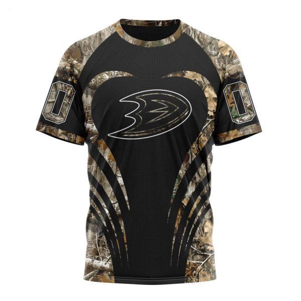 Custom NHL Anaheim Ducks Unisex For Hockey Fights Cancer Shirt