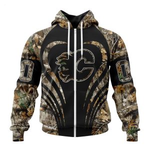 Personalized NHL Calgary Flames Special Camo Hunting Hoodie