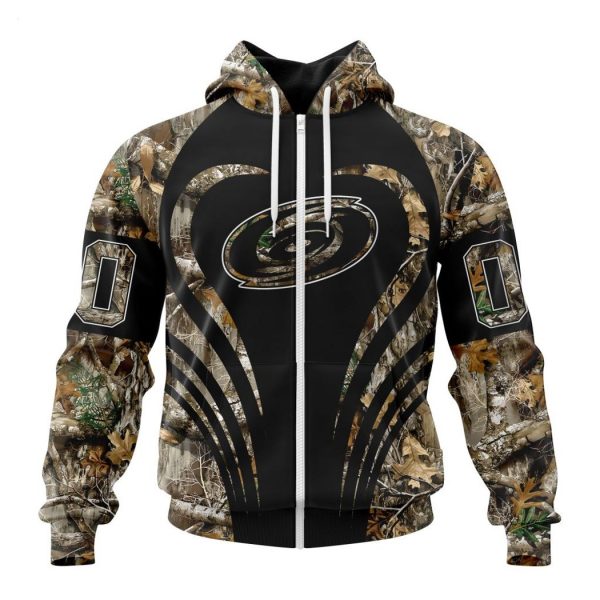 Personalized NHL Carolina Hurricanes Special Camo Hunting Hoodie