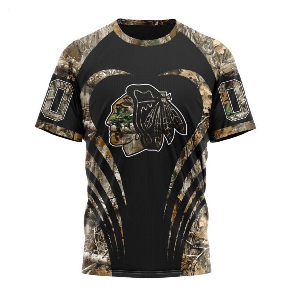 Personalized NHL Chicago Blackhawks Special Camo Hunting Hoodie