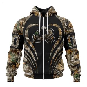 Personalized NHL Colorado Avalanche Special Camo Hunting Hoodie