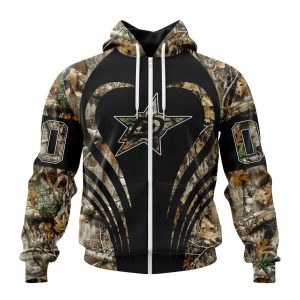 Personalized NHL Dallas Stars Special Camo Hunting Hoodie