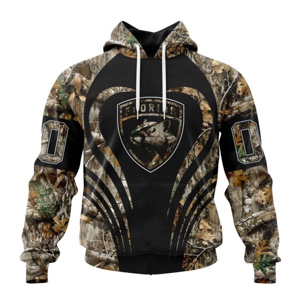 Personalized NHL Florida Panthers Special Camo Hunting Hoodie