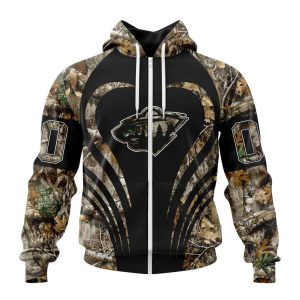 Personalized NHL Minnesota Wild Special Camo Hunting Hoodie