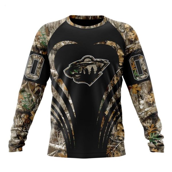 Personalized NHL Minnesota Wild Special Camo Hunting Hoodie