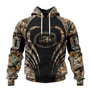 Personalized NHL Montreal Canadiens Special Camo Hunting Hoodie