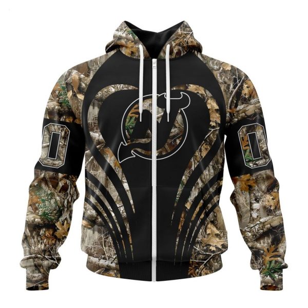 Personalized NHL New Jersey Devils Special Camo Hunting Hoodie