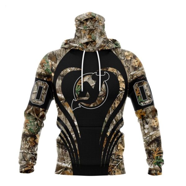 Personalized NHL New Jersey Devils Special Camo Hunting Hoodie