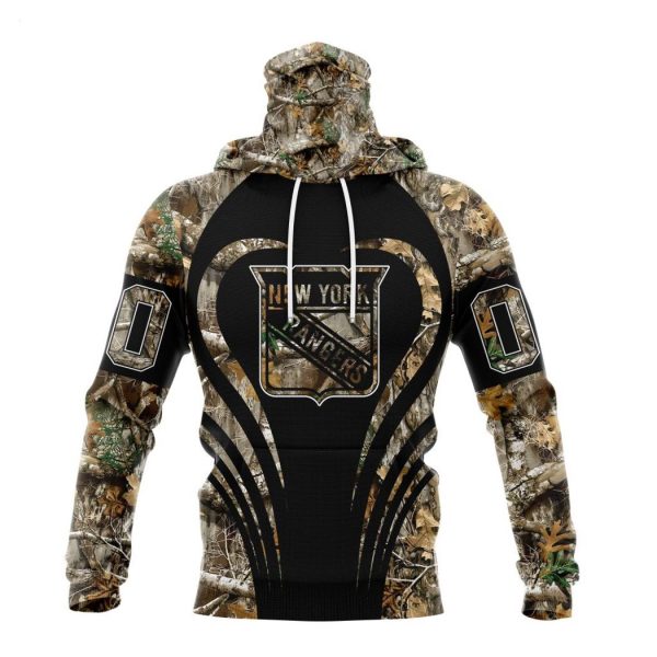 Personalized NHL New York Rangers Special Camo Hunting Hoodie