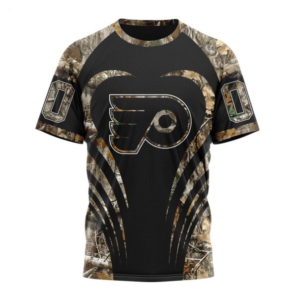 Personalized NHL Philadelphia Flyers Special Camo Hunting Hoodie