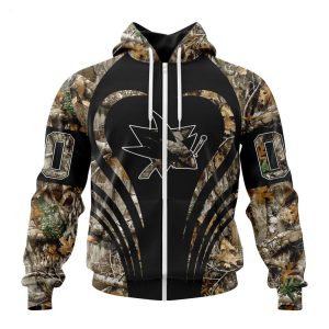 Personalized NHL San Jose Sharks Special Camo Hunting Hoodie