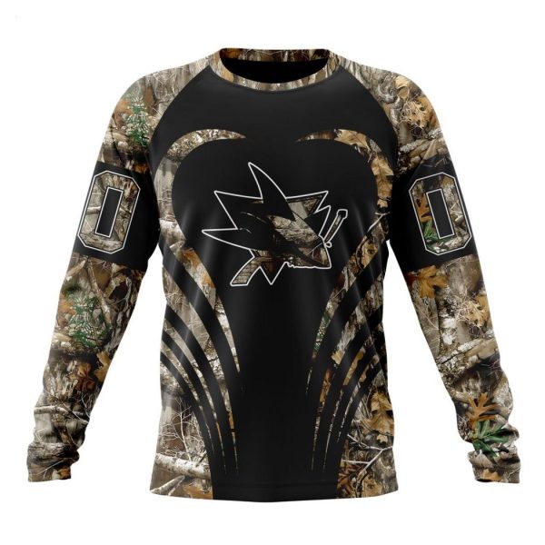 Personalized NHL San Jose Sharks Special Camo Hunting Hoodie