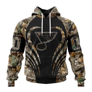 Personalized NHL St. Louis Blues Special Camo Hunting Hoodie