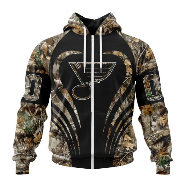 Personalized NHL St. Louis Blues Special Camo Hunting Hoodie