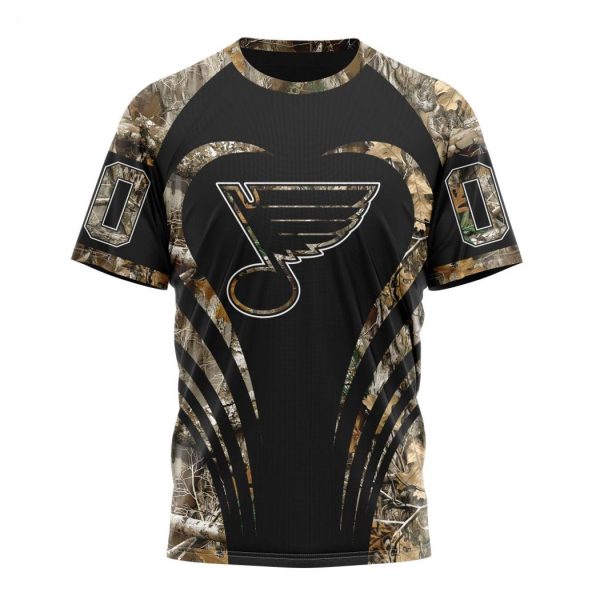 Personalized NHL St. Louis Blues Special Camo Hunting Hoodie