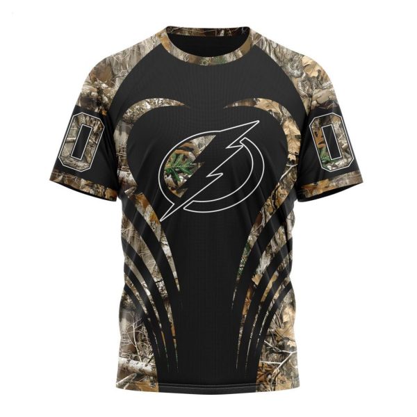 Personalized NHL Tampa Bay Lightning Special Camo Hunting Hoodie